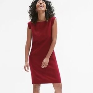 MM Lafleur Red Sleeveless Dress
